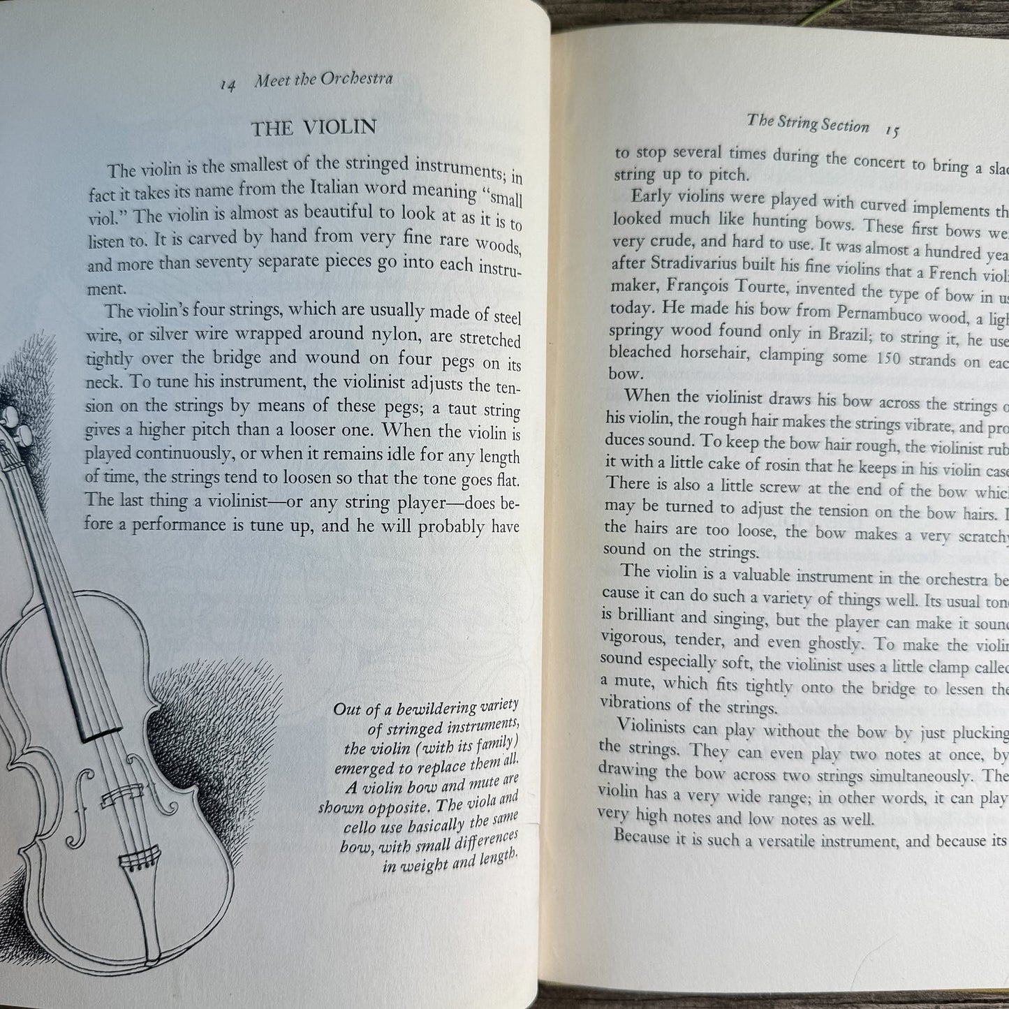 Meet the Orchestra, William W. Suggs, 1966 - Pretty Old Books