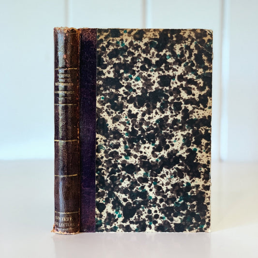 Methodes Gazometriques, Robert Bunsen, 1858, Illustrated, Rare - Pretty Old Books