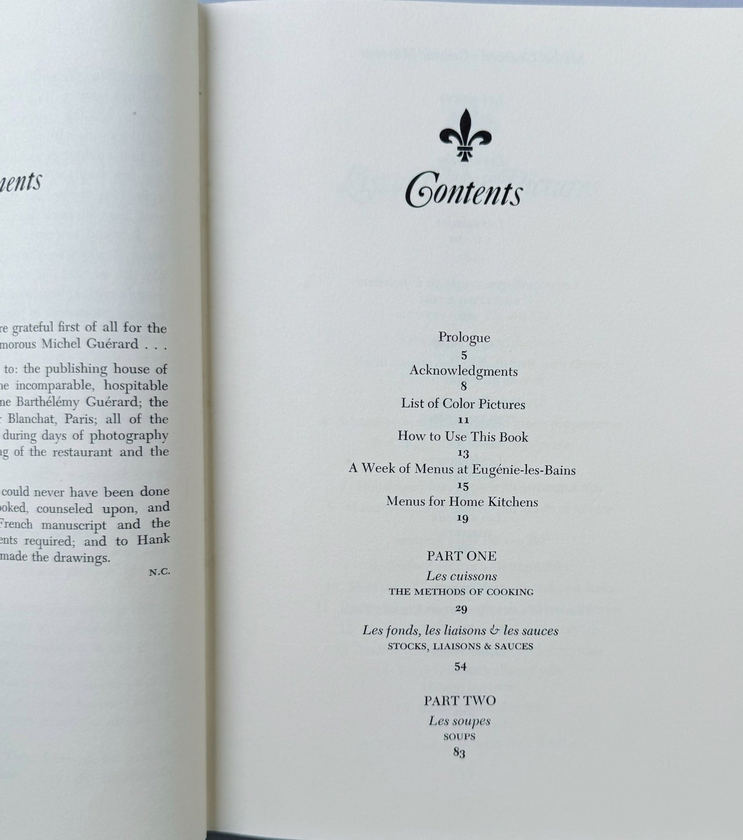 Michel Guerard's Cuisine Minceur, The Cuisine of Slimness, 1976 Hardcover - Pretty Old Books