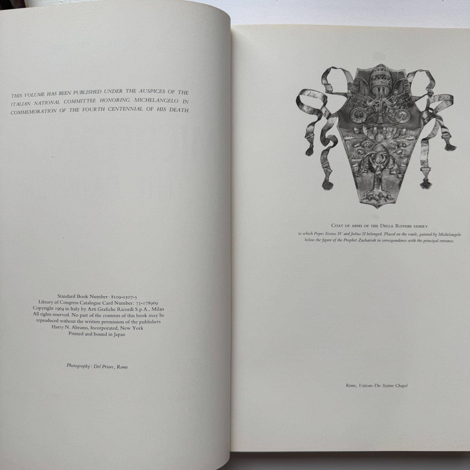 Michelangelo: The Painter by Valerio Mariani, 1964 Coffee Table Book - Pretty Old Books