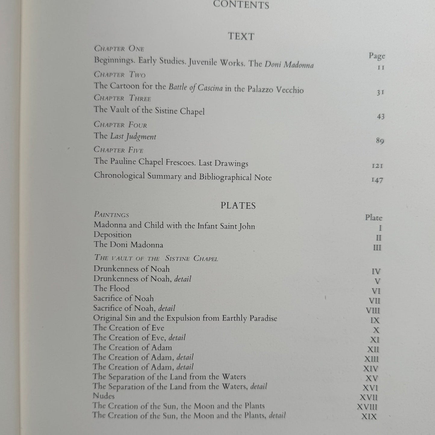 Michelangelo: The Painter by Valerio Mariani, 1964 Coffee Table Book - Pretty Old Books