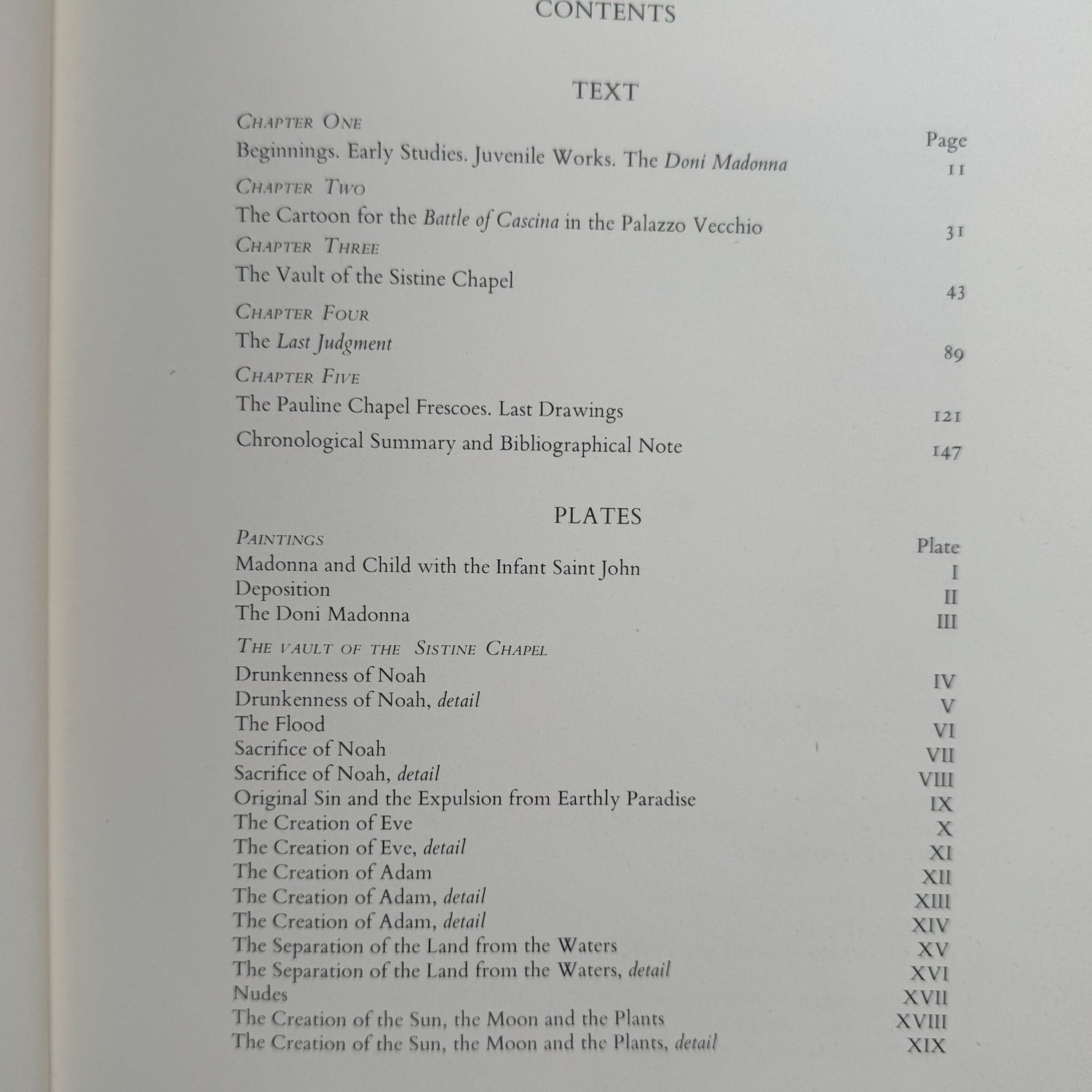 Michelangelo: The Painter by Valerio Mariani, 1964 Coffee Table Book - Pretty Old Books