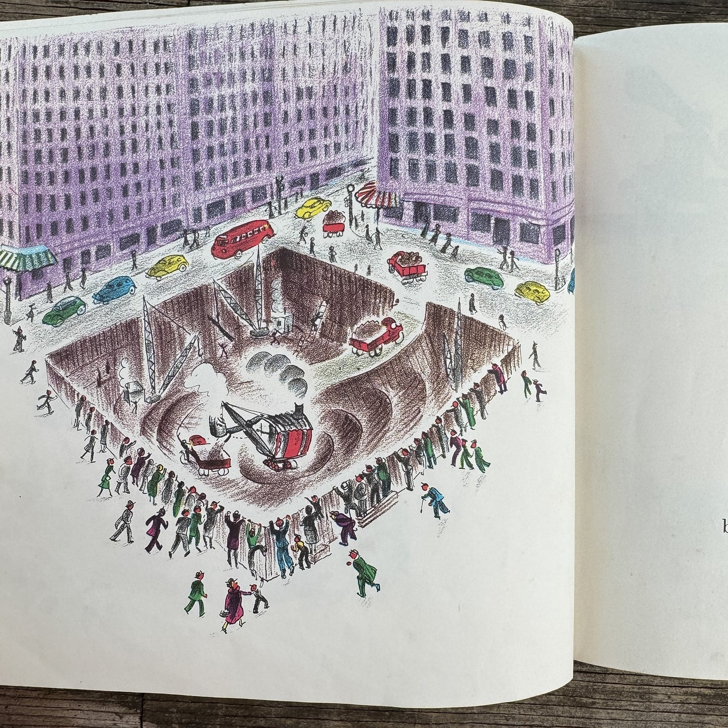 Mike Mulligan and His Steam Shovel, Virginia Lee Burton, 1976 - Pretty Old Books