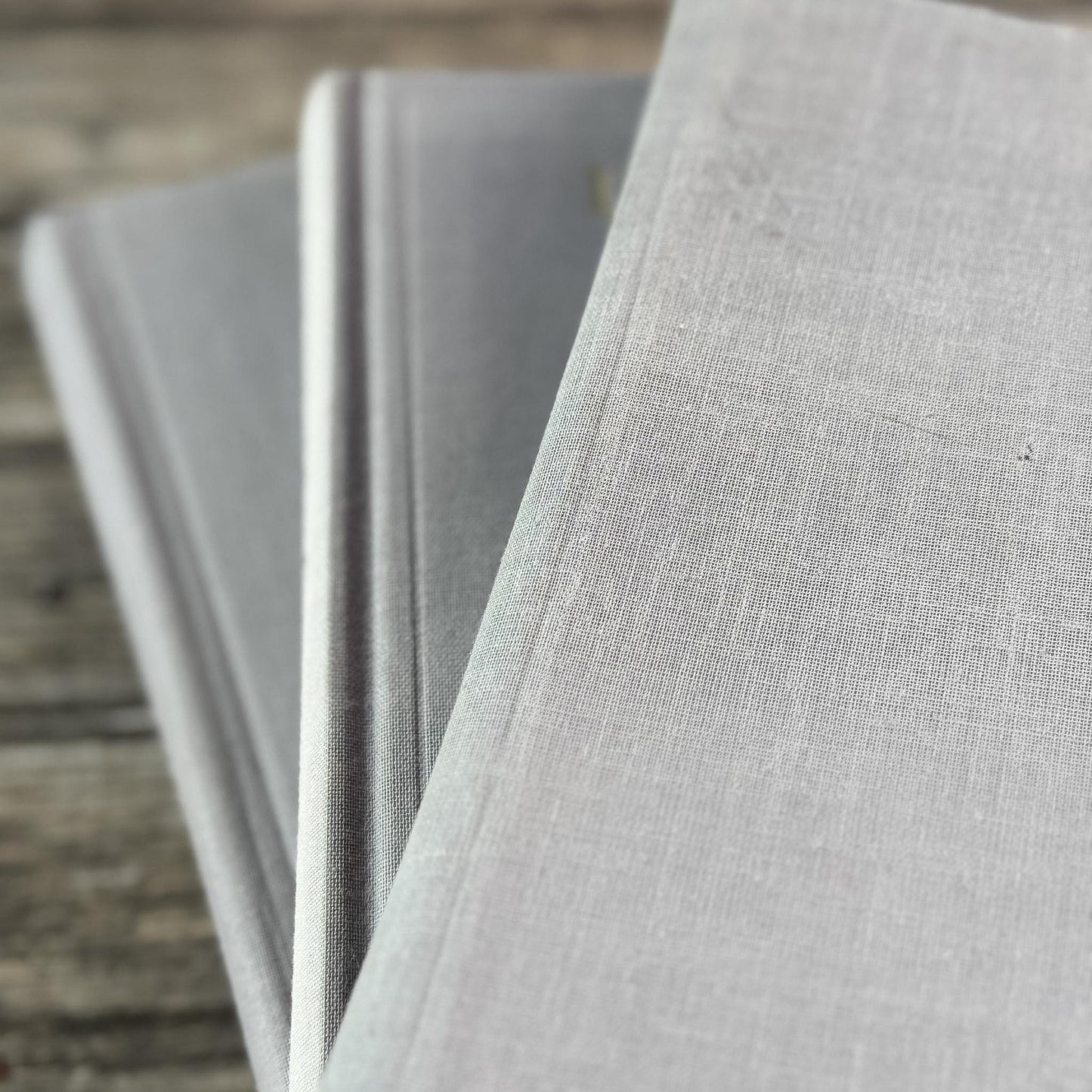Minimalist Gray Small Vintage Book Bundle - Pretty Old Books