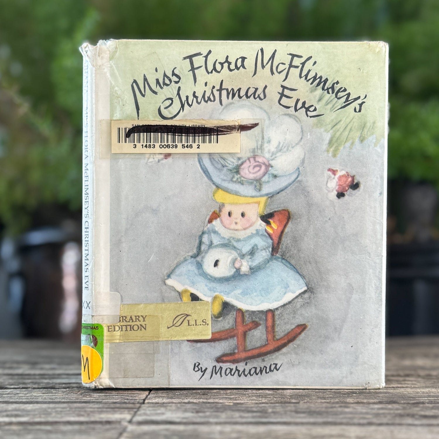 Miss Flora McFlimsey’s Christmas Eve by Mariana, 1969 - Pretty Old Books