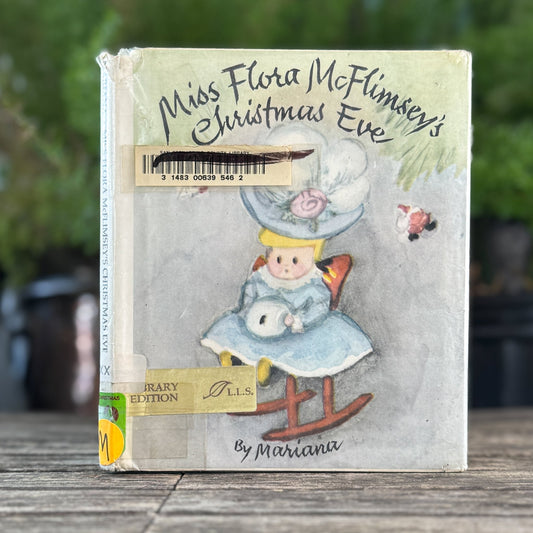 Miss Flora McFlimsey’s Christmas Eve by Mariana, 1969 - Pretty Old Books