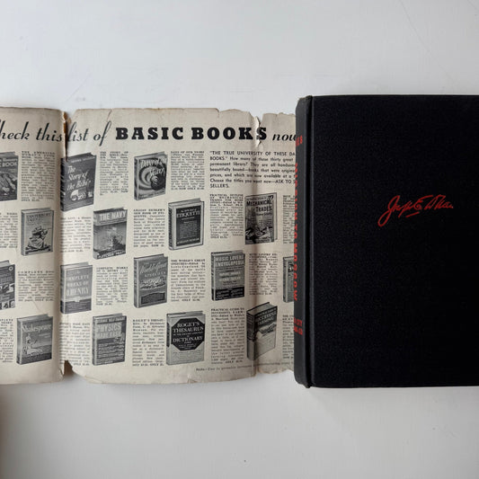 Mission To Moscow, Joseph E. Davies, Basic Books Hardcover Edition, 1943 - Pretty Old Books