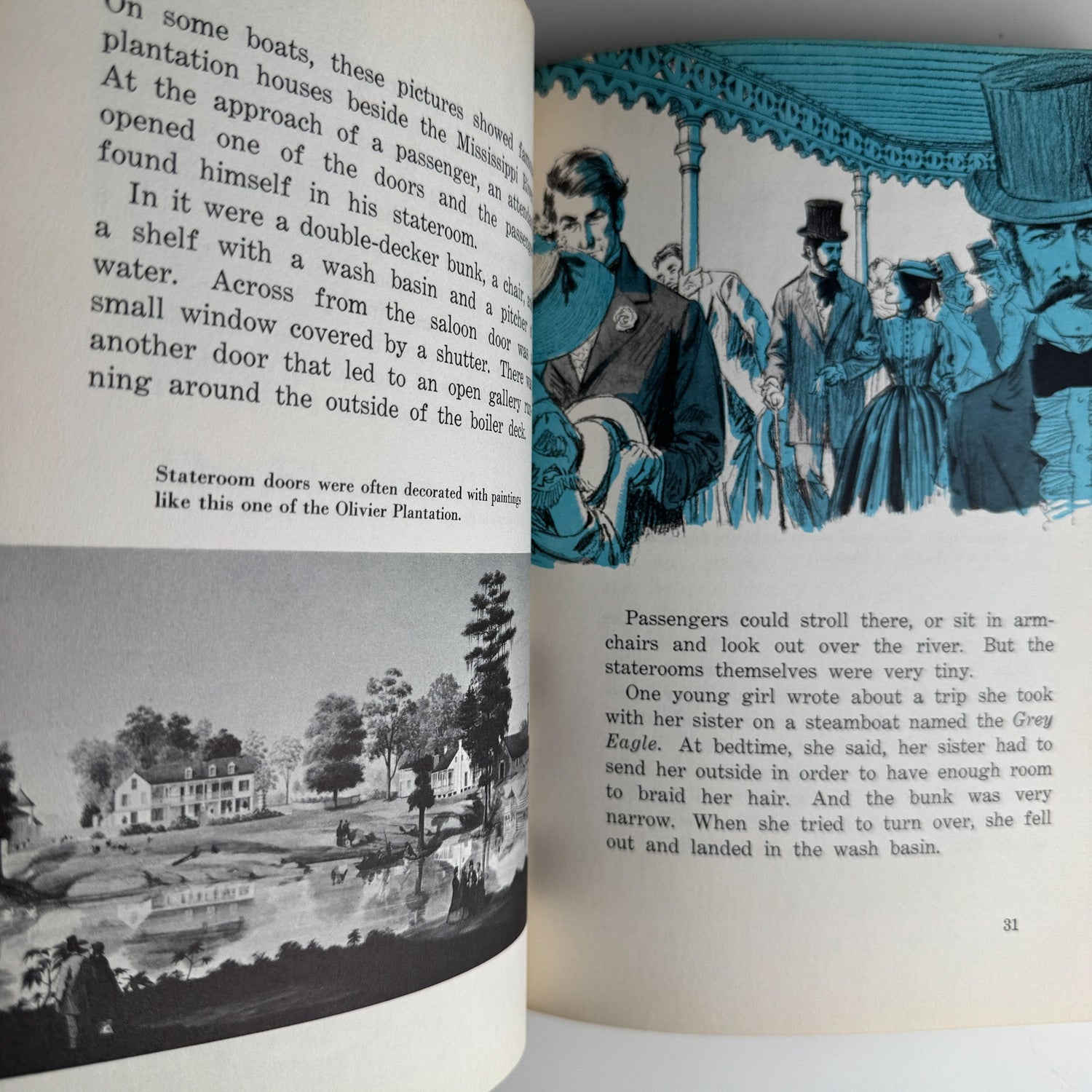 Mississippi Steamboat Days by James McCague, 1967 - Pretty Old Books