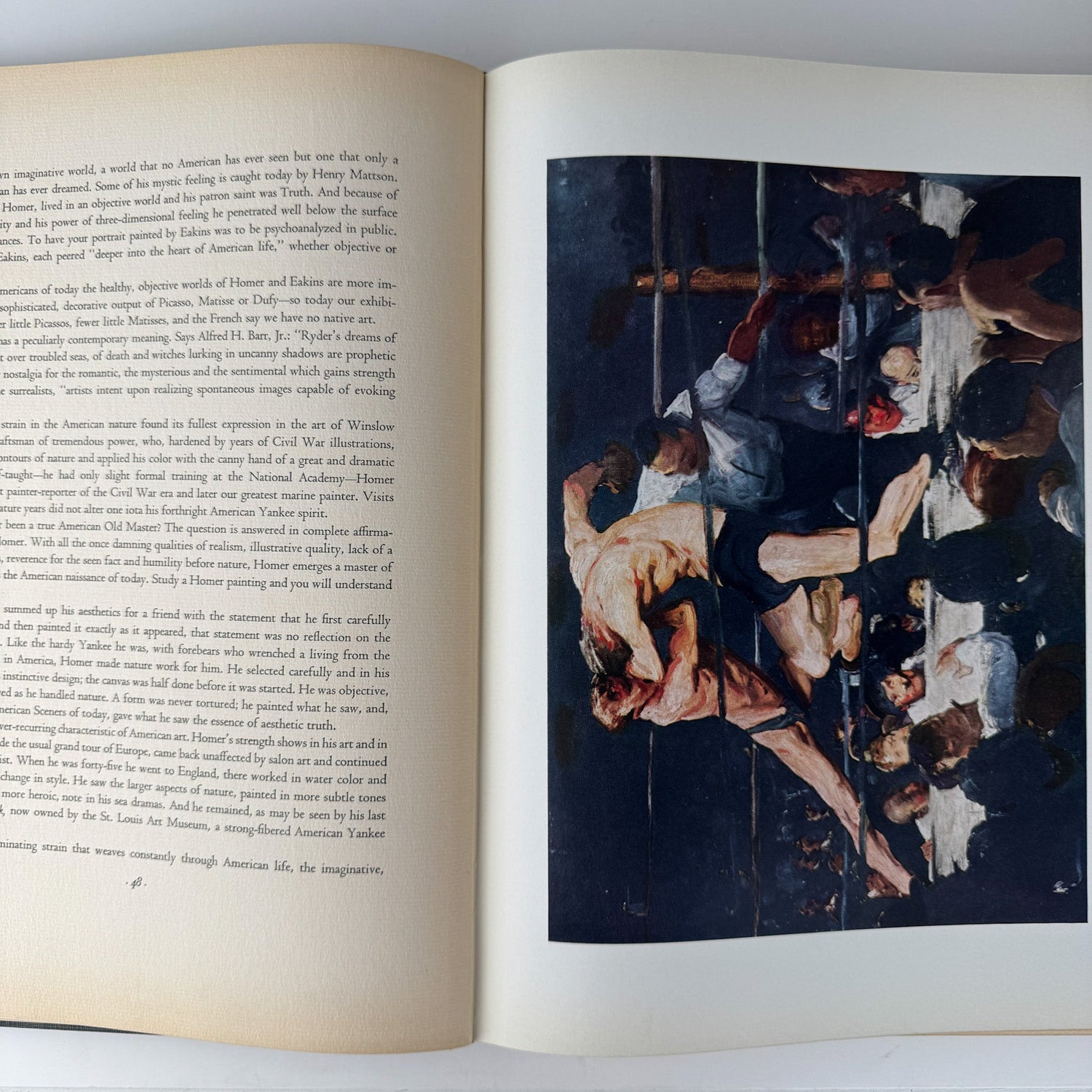 Modern American Paintings, 1939, Fine Art Oversized Hardcover - Pretty Old Books