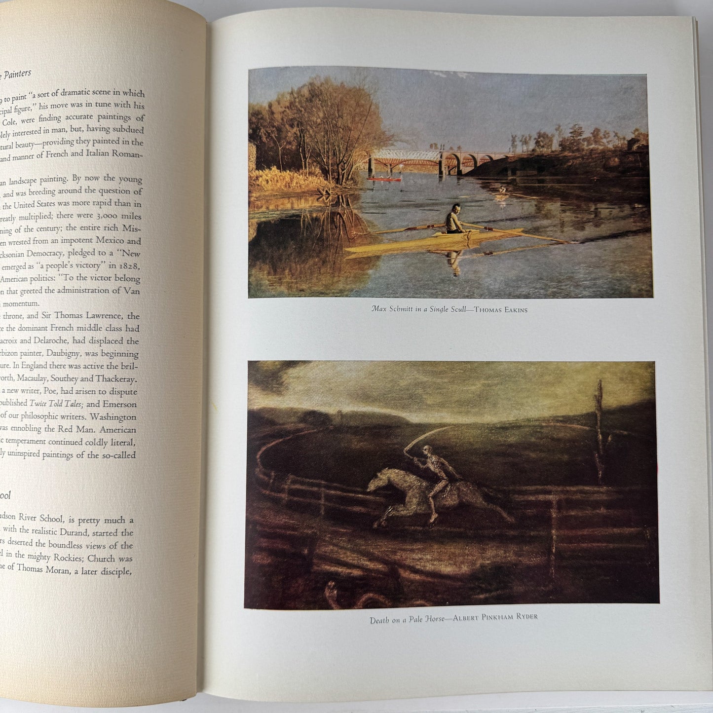 Modern American Paintings, 1939, Fine Art Oversized Hardcover - Pretty Old Books