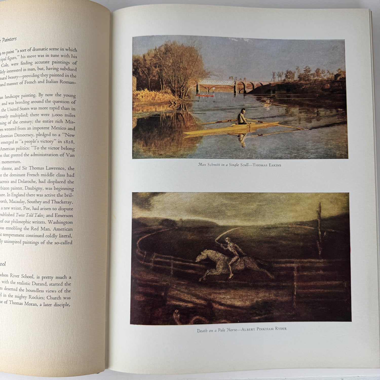 Modern American Paintings, 1939, Fine Art Oversized Hardcover - Pretty Old Books