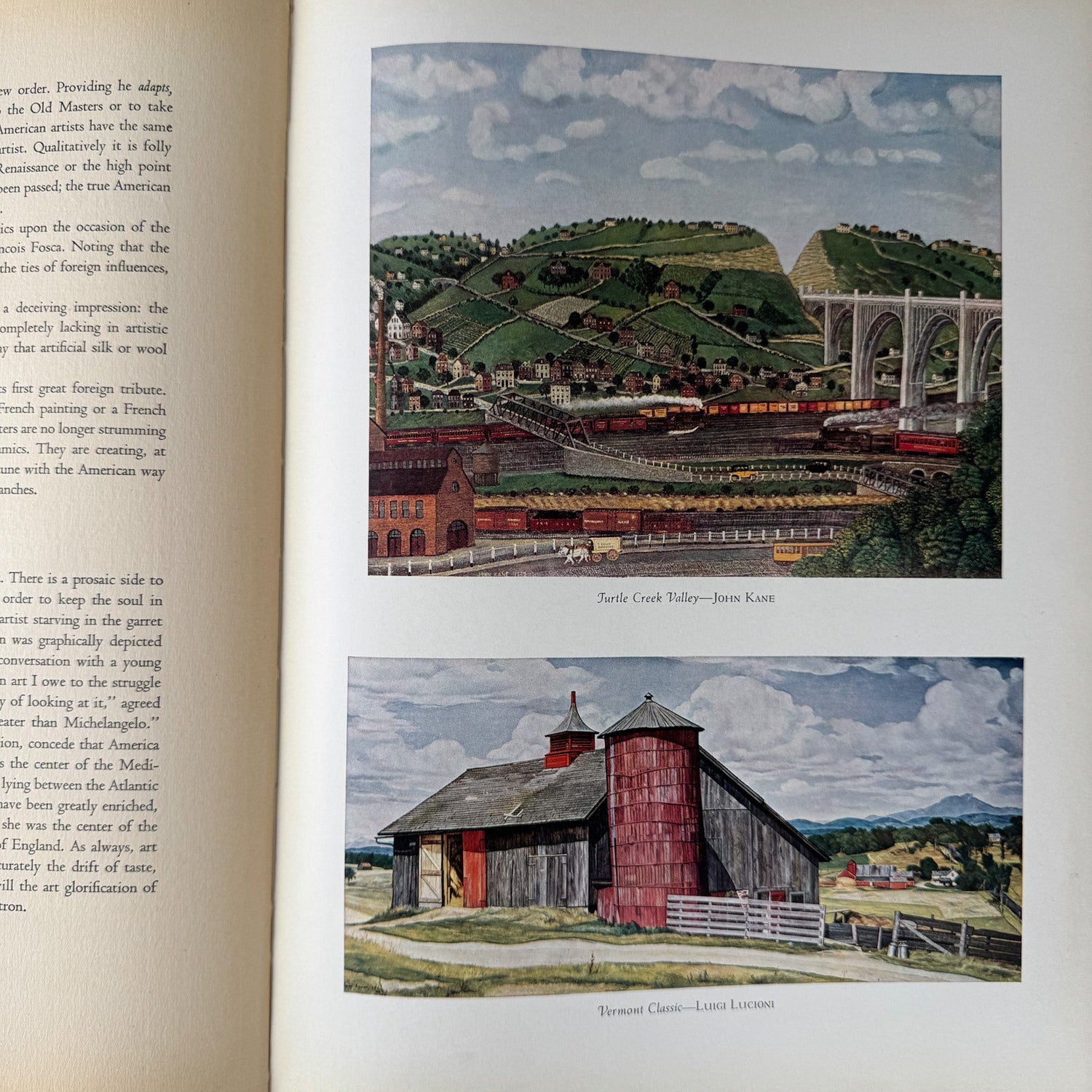 Modern American Paintings, 1939, Fine Art Oversized Hardcover - Pretty Old Books