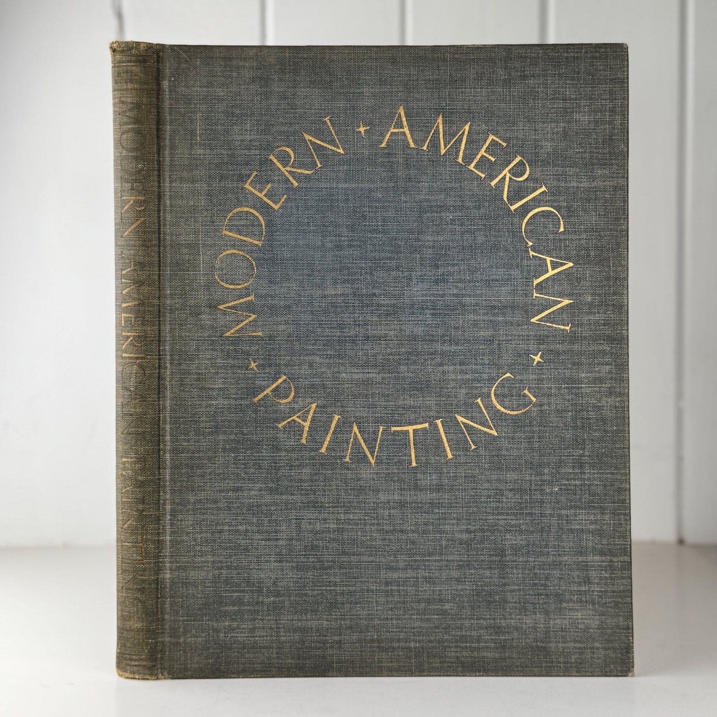 Modern American Paintings, 1939, Fine Art Oversized Hardcover - Pretty Old Books