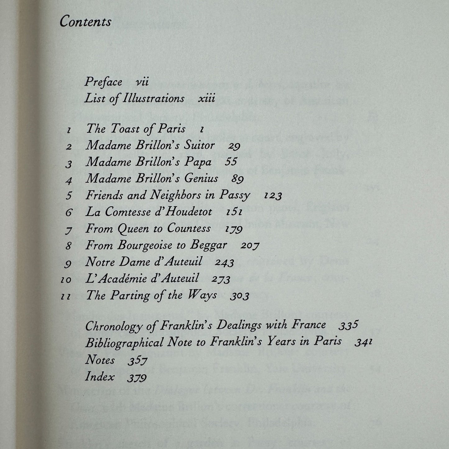 Mon Cher Papa: Franklin and the Ladies of Paris, Claude-Anne Lopez, 1966, Yale University Press - Pretty Old Books