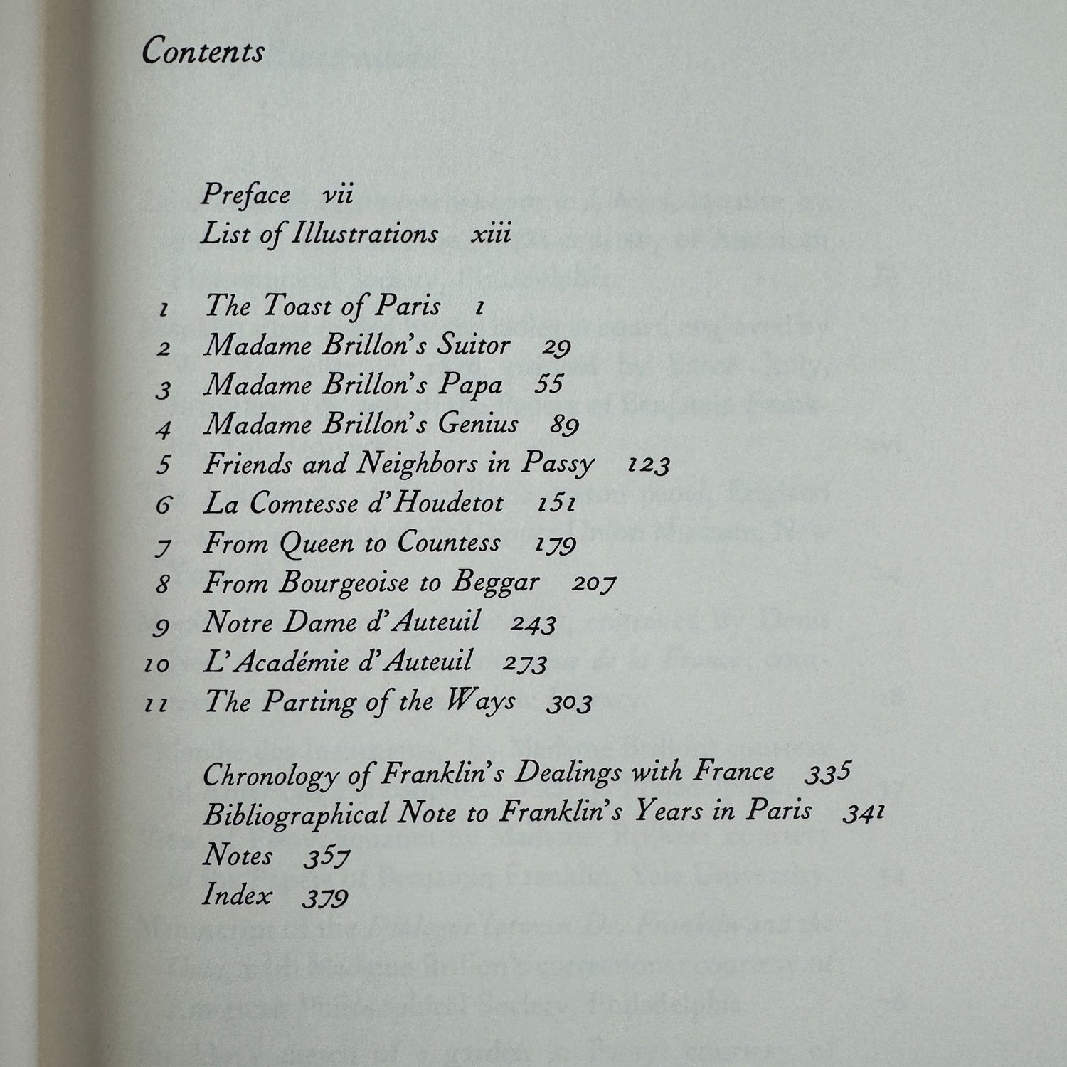 Mon Cher Papa: Franklin and the Ladies of Paris, Claude-Anne Lopez, 1966, Yale University Press - Pretty Old Books