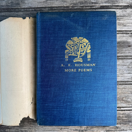 More Poems, A.E. Housman, 1936, Book of the Month Club Edition - Pretty Old Books