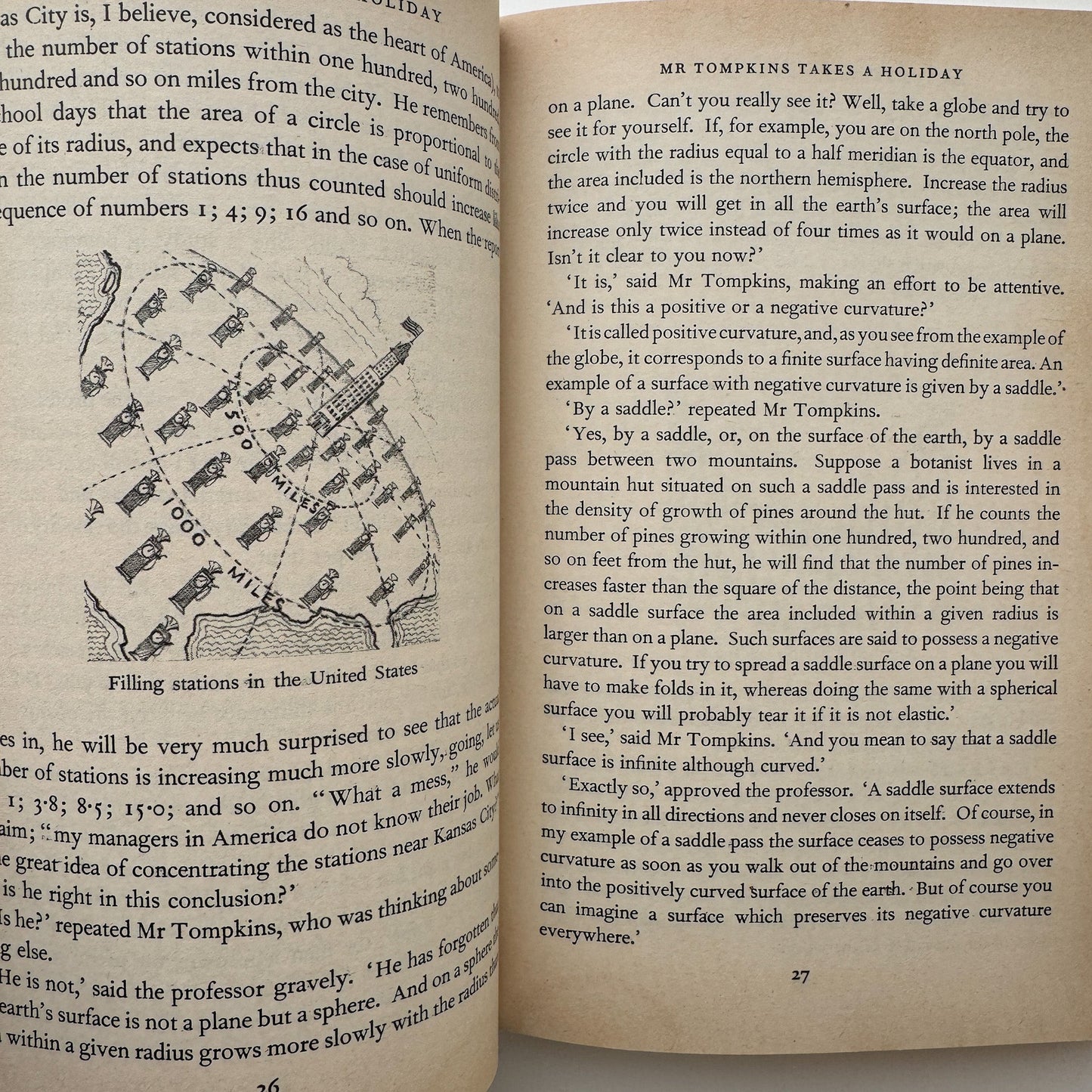 Mr. Tompkins in Paperback, George Gamow, 1965, Paperback - Pretty Old Books