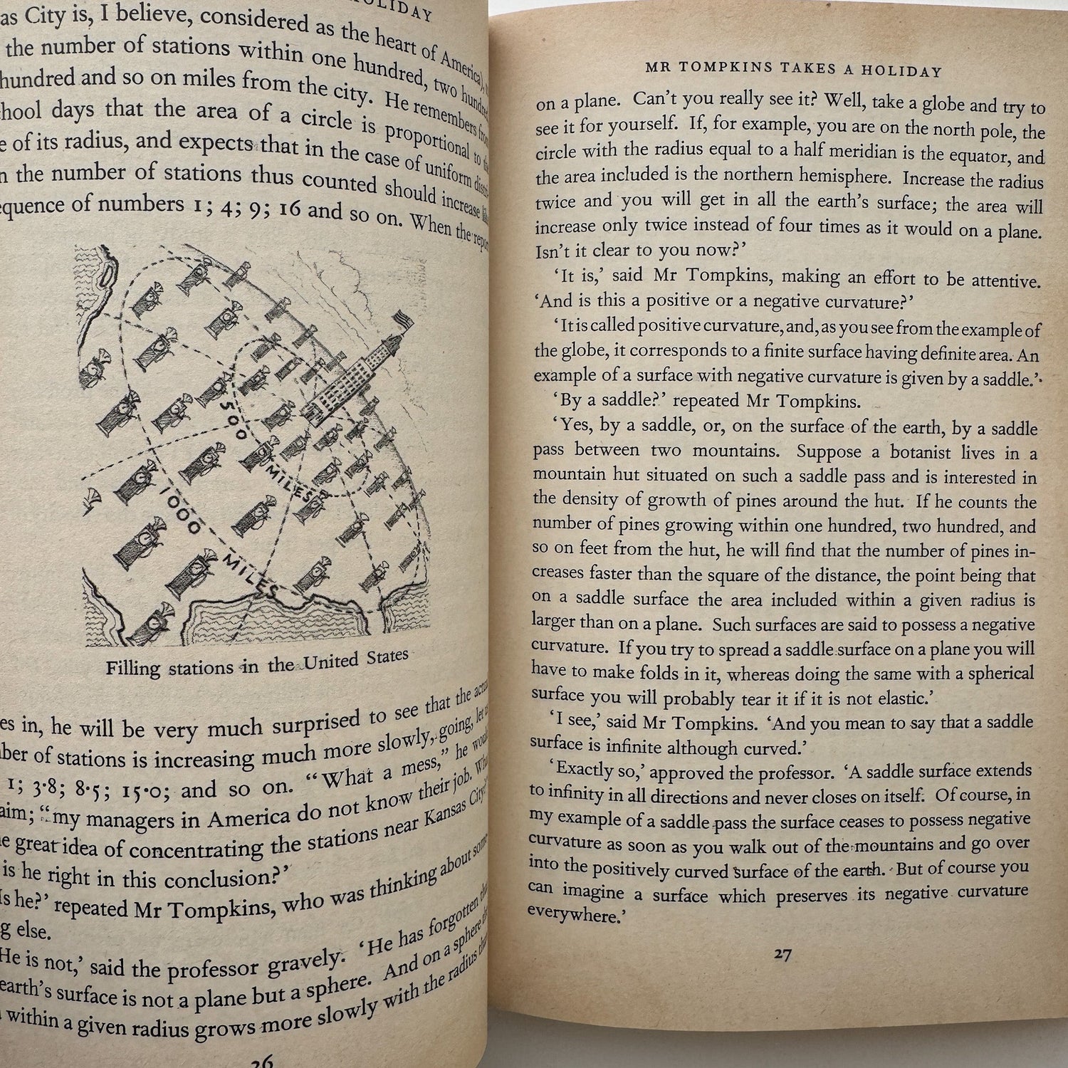 Mr. Tompkins in Paperback, George Gamow, 1965, Paperback - Pretty Old Books