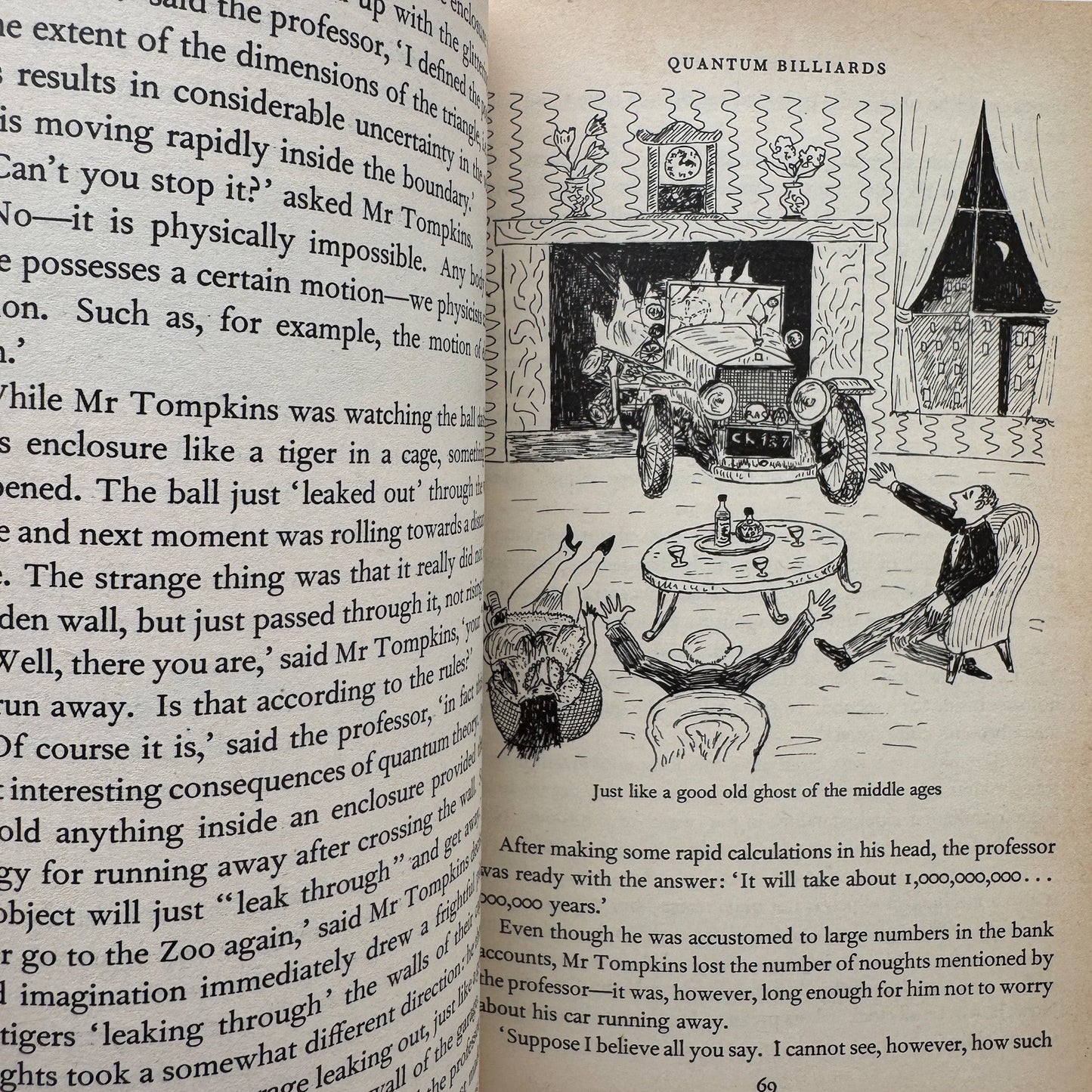 Mr. Tompkins in Paperback, George Gamow, 1965, Paperback - Pretty Old Books