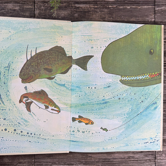 My Learn to Fish Book by Ken Denham, 1971 - Pretty Old Books