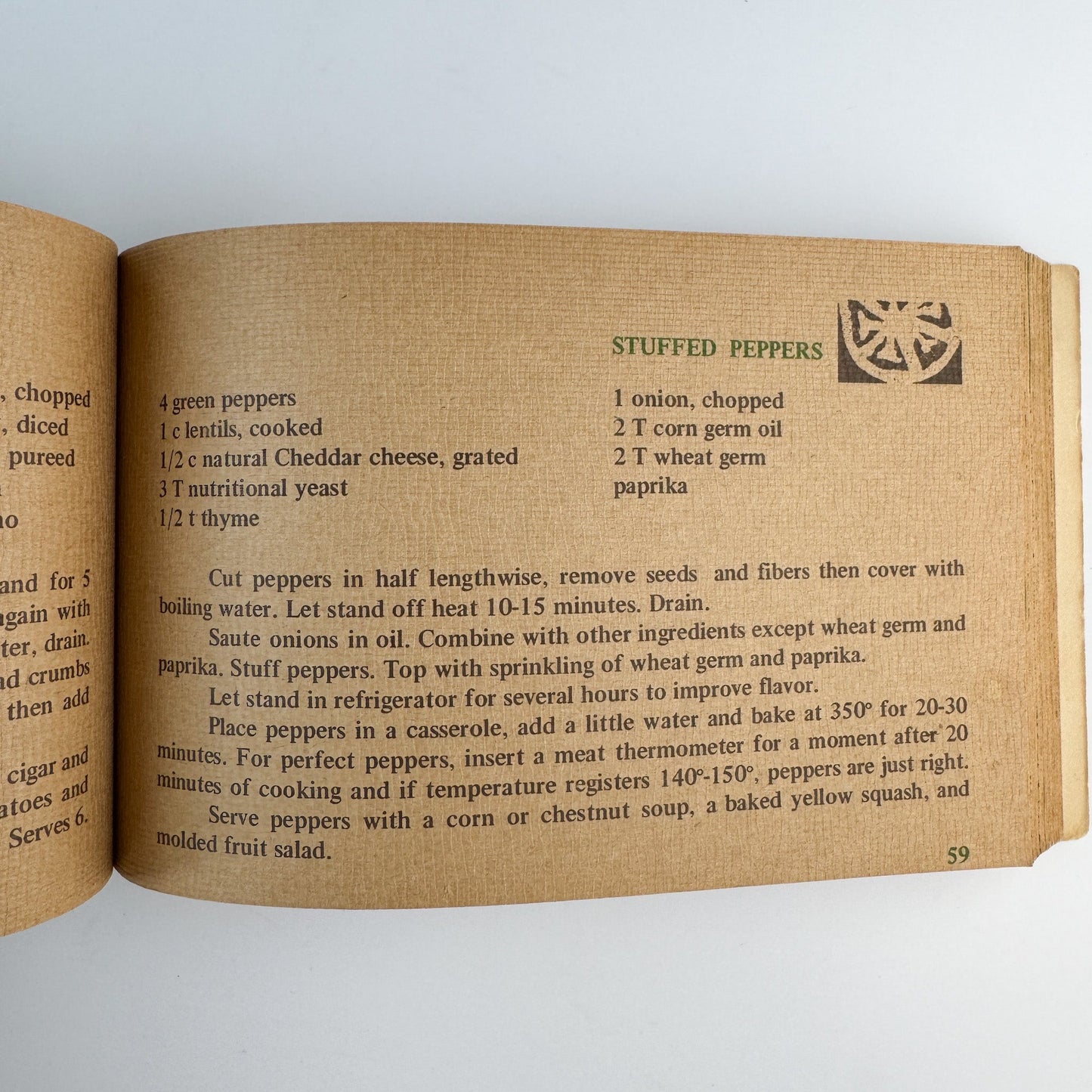 Natural Foods Cookbook, Maxine Atwater, Nitty Gritty Productions, 1972 - Pretty Old Books