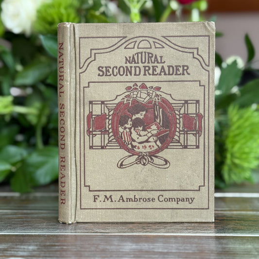 Natural Second Reader, 1920 Elementary School Reader - Pretty Old Books