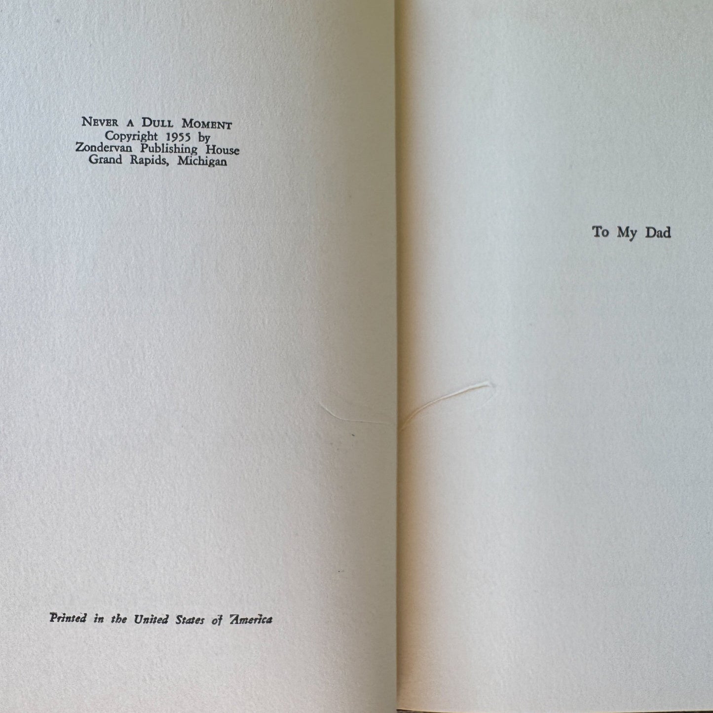 Never a Dull Moment, 1955 Mid Century Christian Teenage Advice Book - Pretty Old Books