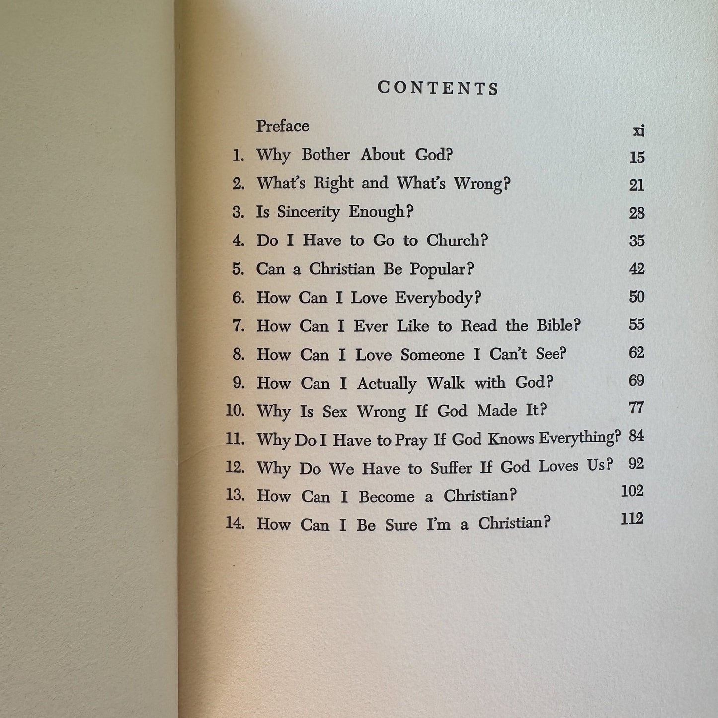 Never a Dull Moment, 1955 Mid Century Christian Teenage Advice Book - Pretty Old Books