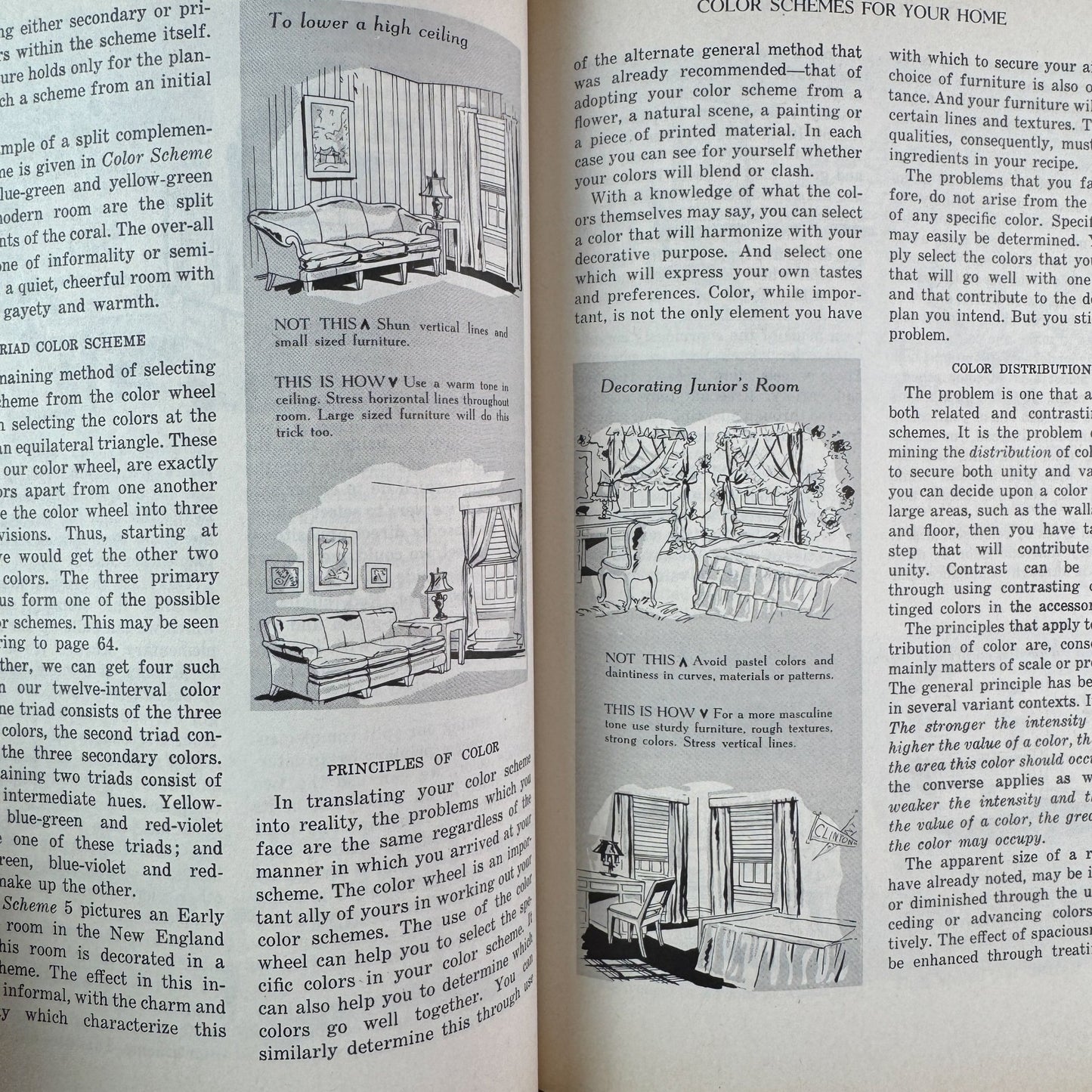 New Creative Home Decorating, Hazel Kory Rockow / Julius Rockow, 1954 - Pretty Old Books