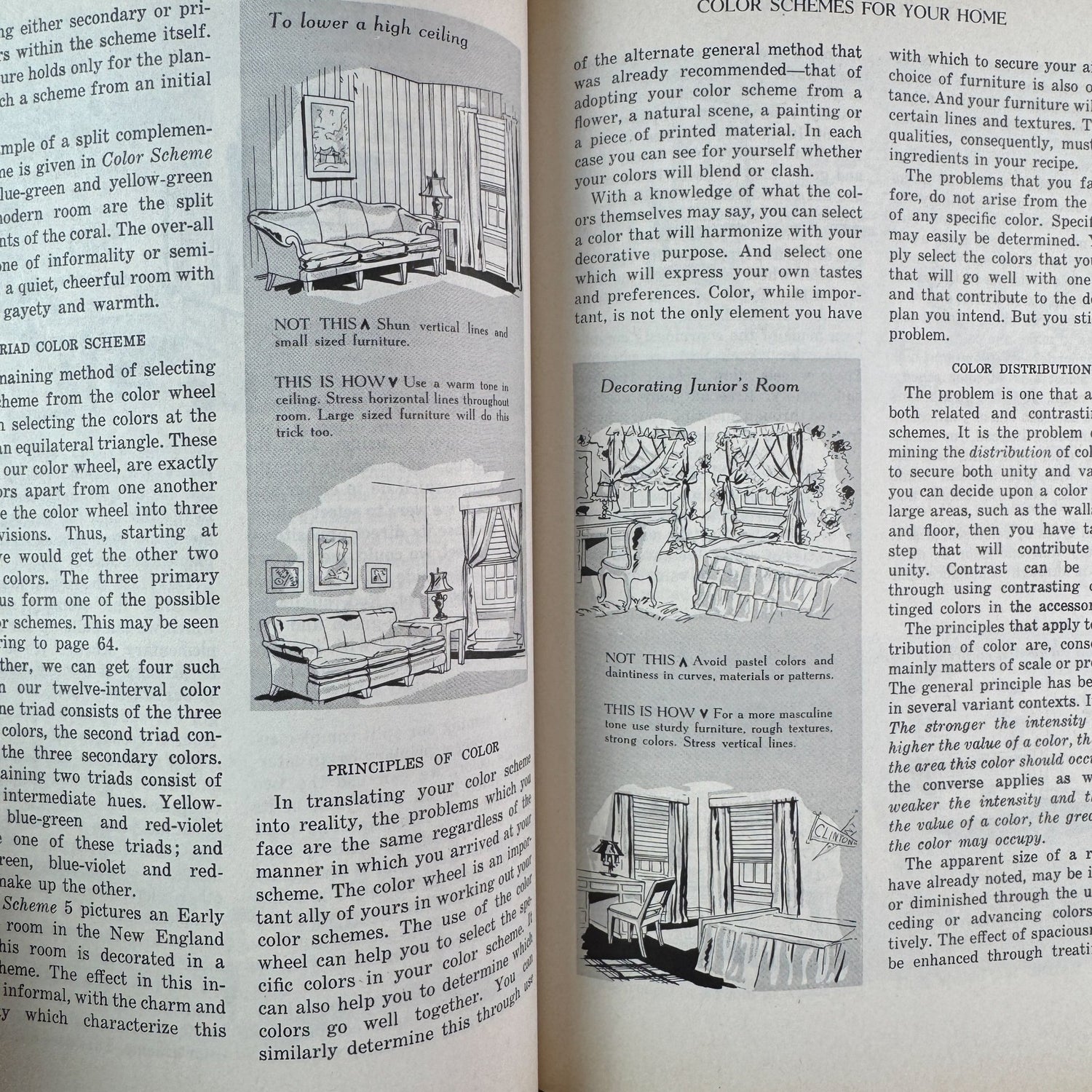 New Creative Home Decorating, Hazel Kory Rockow / Julius Rockow, 1954 - Pretty Old Books