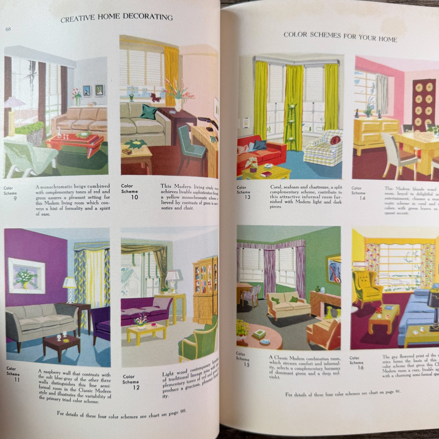 New Creative Home Decorating, Hazel Kory Rockow / Julius Rockow, 1954 - Pretty Old Books