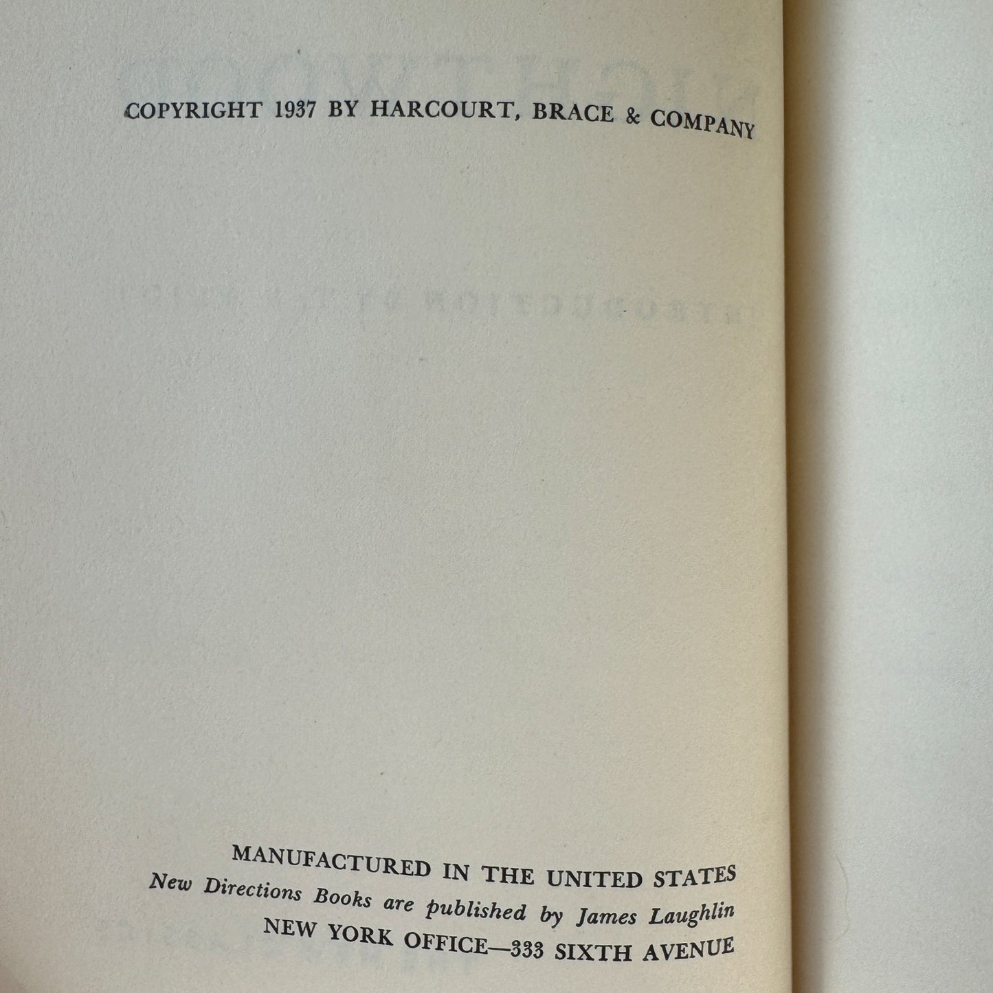 Nightwood, Djuna Barnes, 1937 Hardcover with TS Eliot Intro - Pretty Old Books