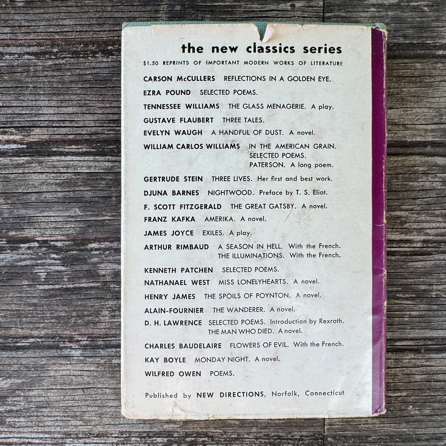 Nightwood, Djuna Barnes, 1937 Hardcover with TS Eliot Intro - Pretty Old Books