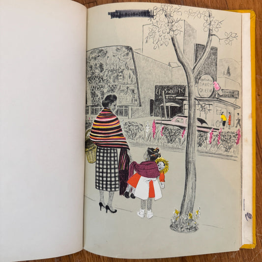 Nine Days to Christmas, Marie Hall Ets, 1964 - Pretty Old Books