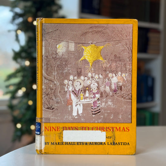 Nine Days to Christmas, Marie Hall Ets, 1964 - Pretty Old Books