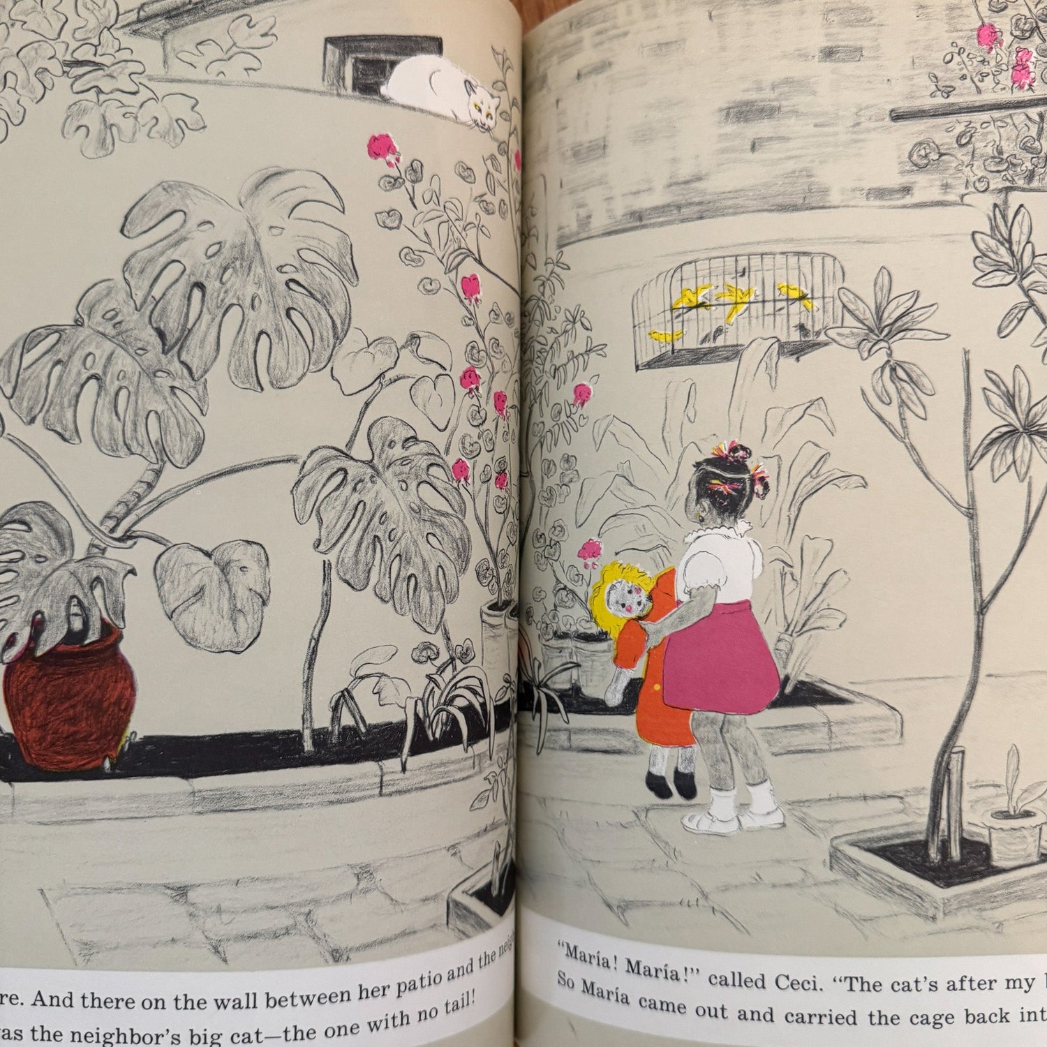 Nine Days to Christmas, Marie Hall Ets, 1964 - Pretty Old Books