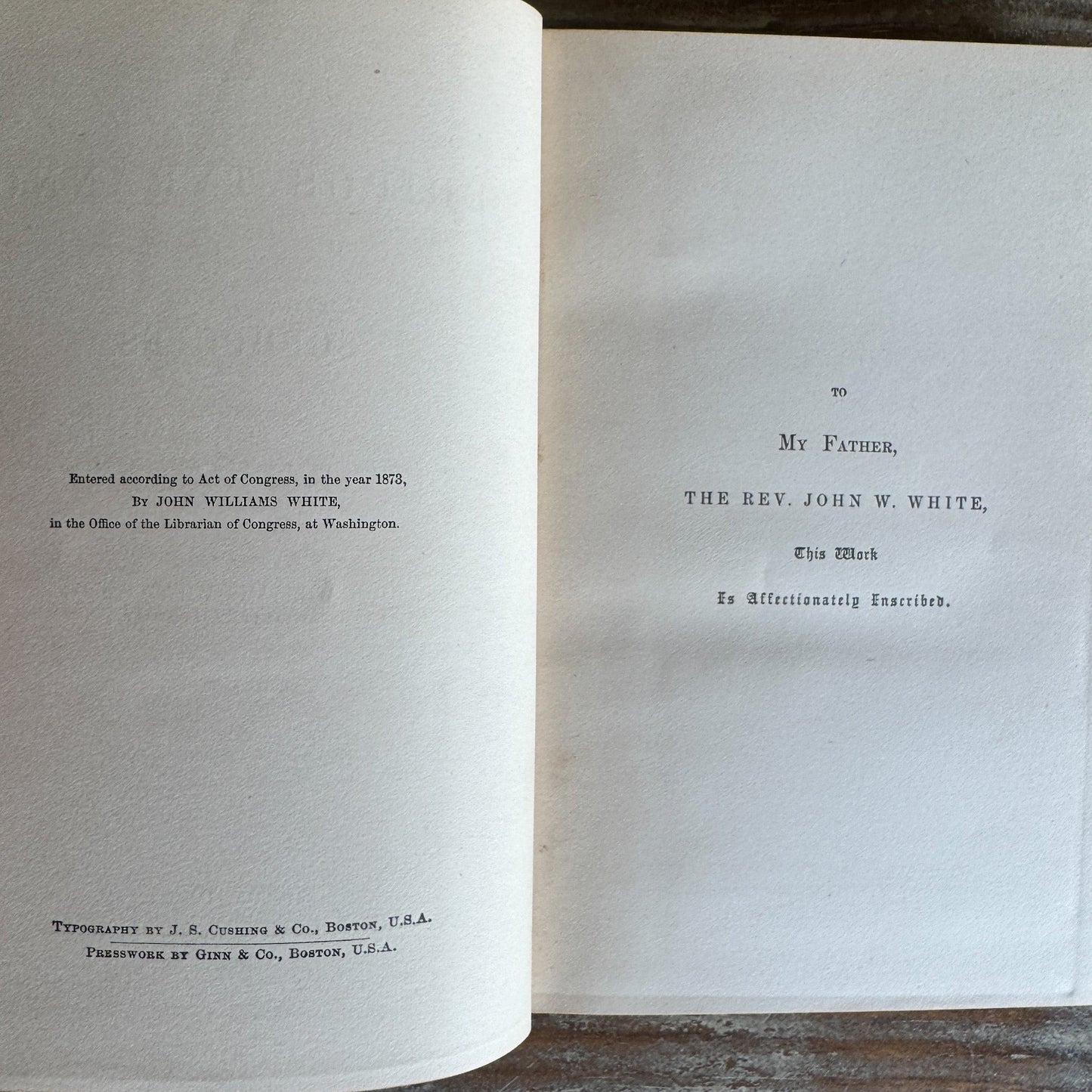 Oedipus Tyrannus by Sophocles, 1897 Ginn & Company School Edition, Greek - Pretty Old Books