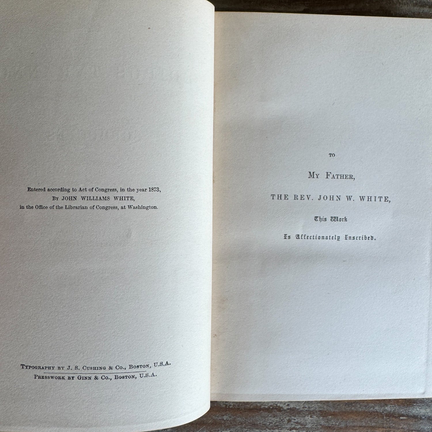 Oedipus Tyrannus by Sophocles, 1897 Ginn & Company School Edition, Greek - Pretty Old Books