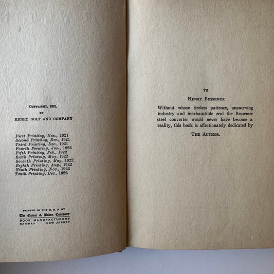 Of All Things, Robert C. Benchley Humor Essays, 10th Printing Hardcover, 1922 - Pretty Old Books