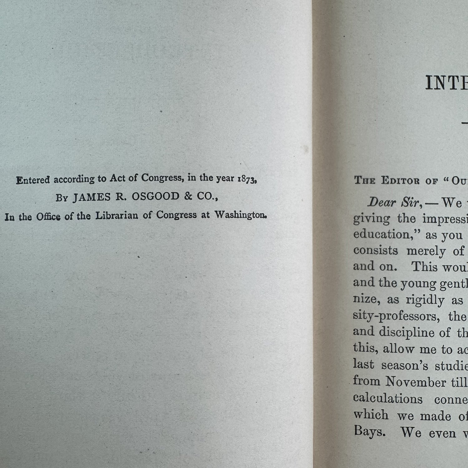Off to the Geysers, C.A. Stephens, 1873 Young Adult Adventure - Pretty Old Books