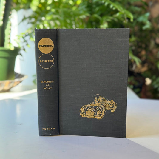 Omnibus of Speed: A Definitive Anthology of Motor Racing Literature, 1958 First Edition Hardcover - Pretty Old Books