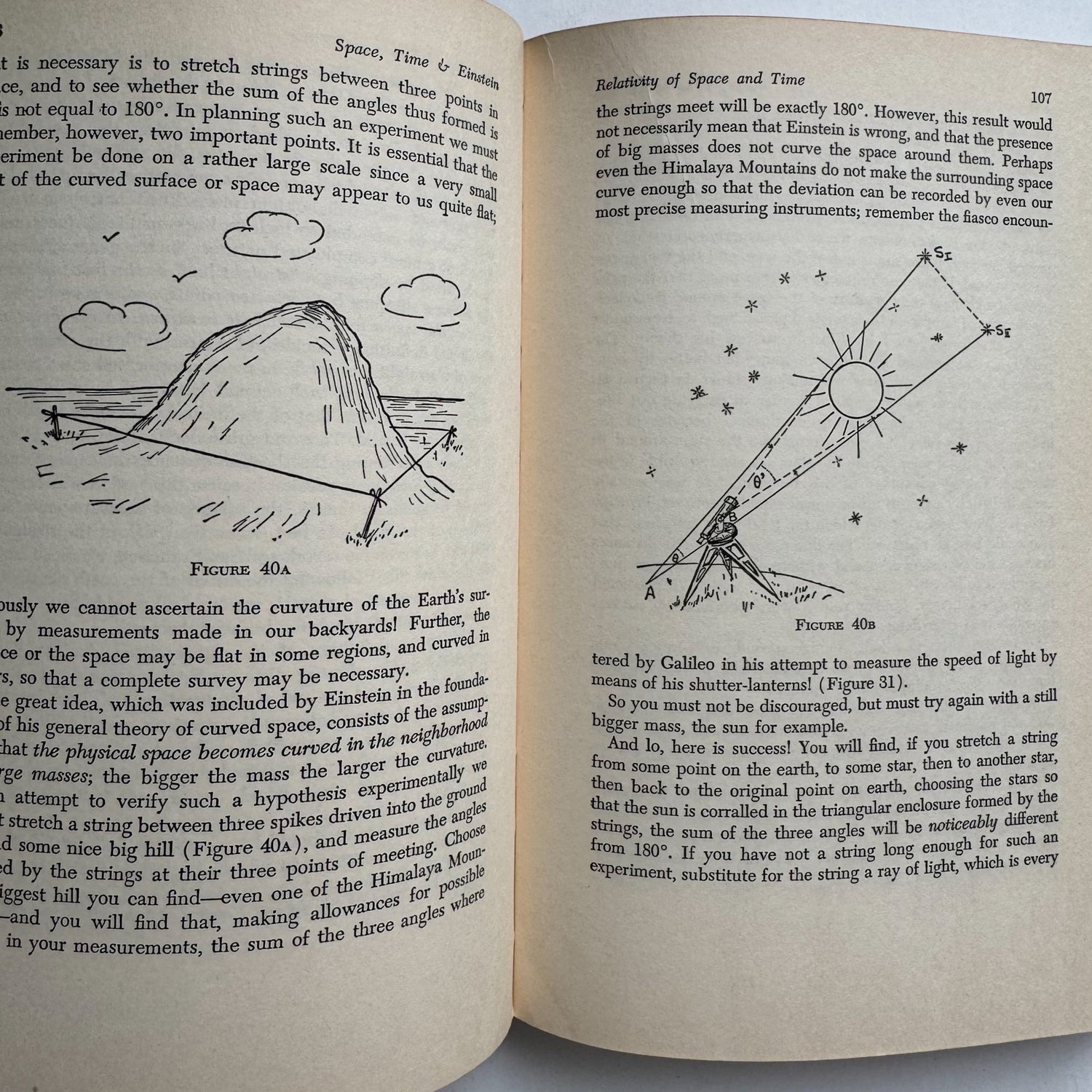 One Two Three...Infinity, George Gamow, Facts and Speculations of Science, Hardcover 4th Printing, 1949 - Pretty Old Books