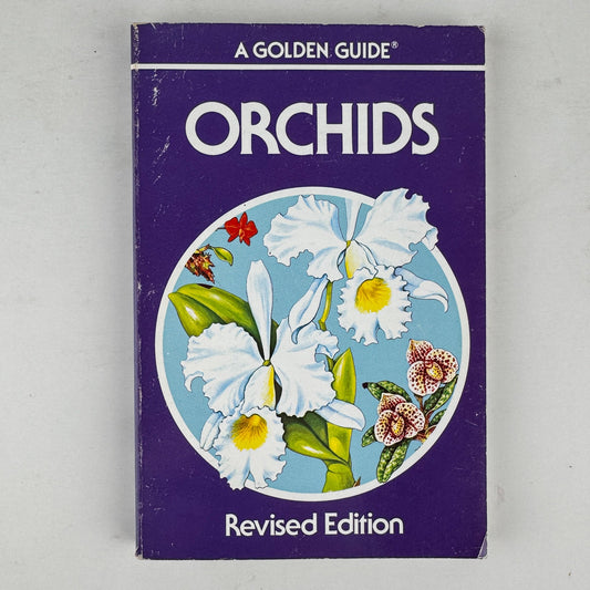 Orchids, A Golden Guide, 1989 Paperback Field Guide - Pretty Old Books