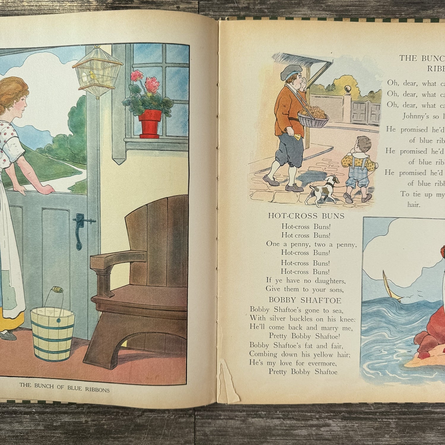 Our Child's Favorites, Blanche Fisher Wright, 1916 - Pretty Old Books