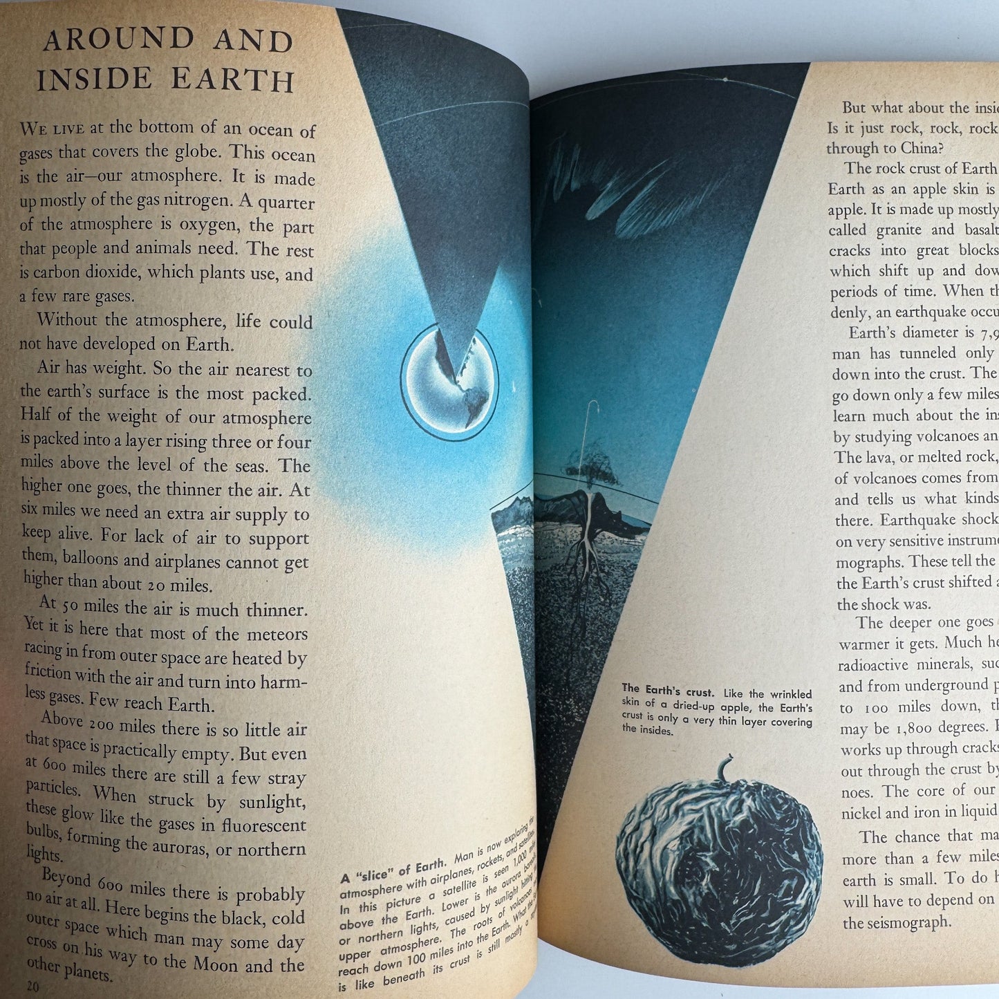 Our Sun and the Worlds Around It, A Golden Book, 1965 - Pretty Old Books