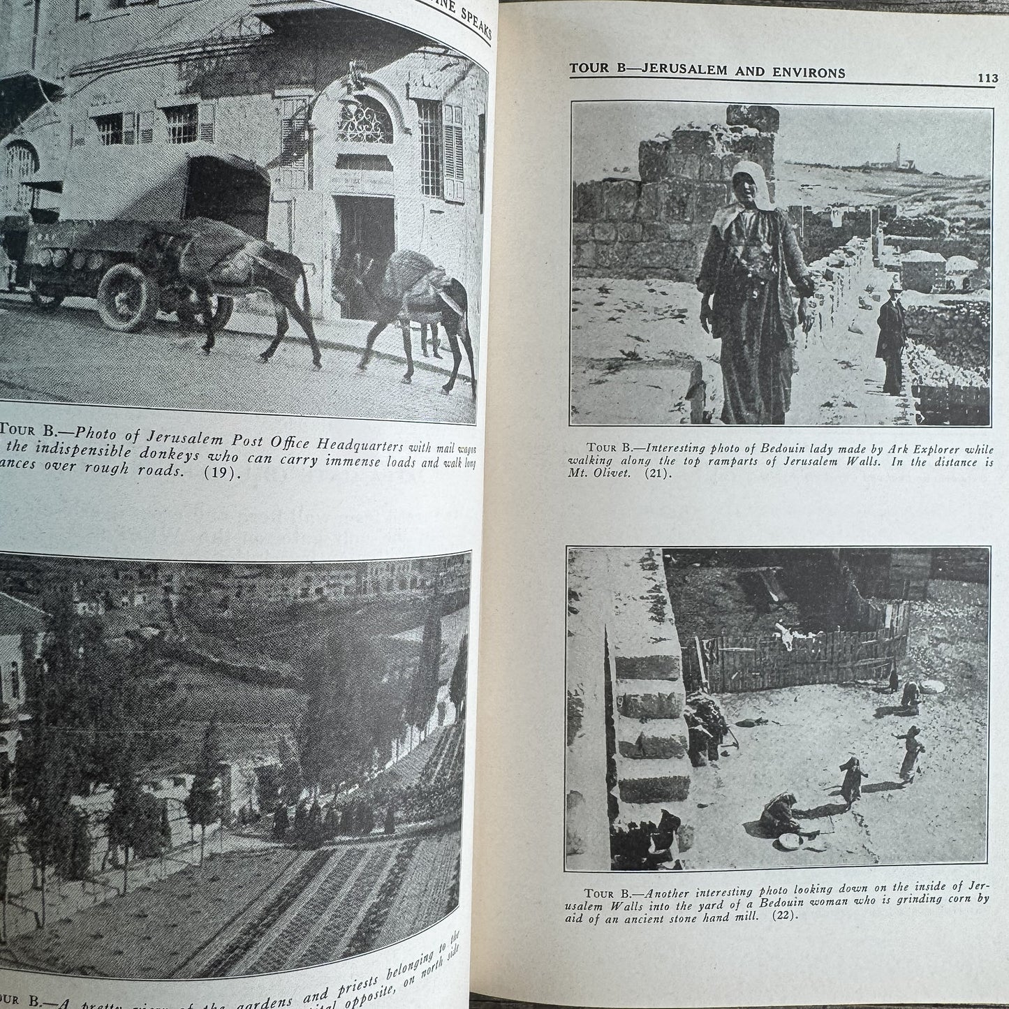 Palestine Speaks, A. F. Futterer, 1950 - Pretty Old Books