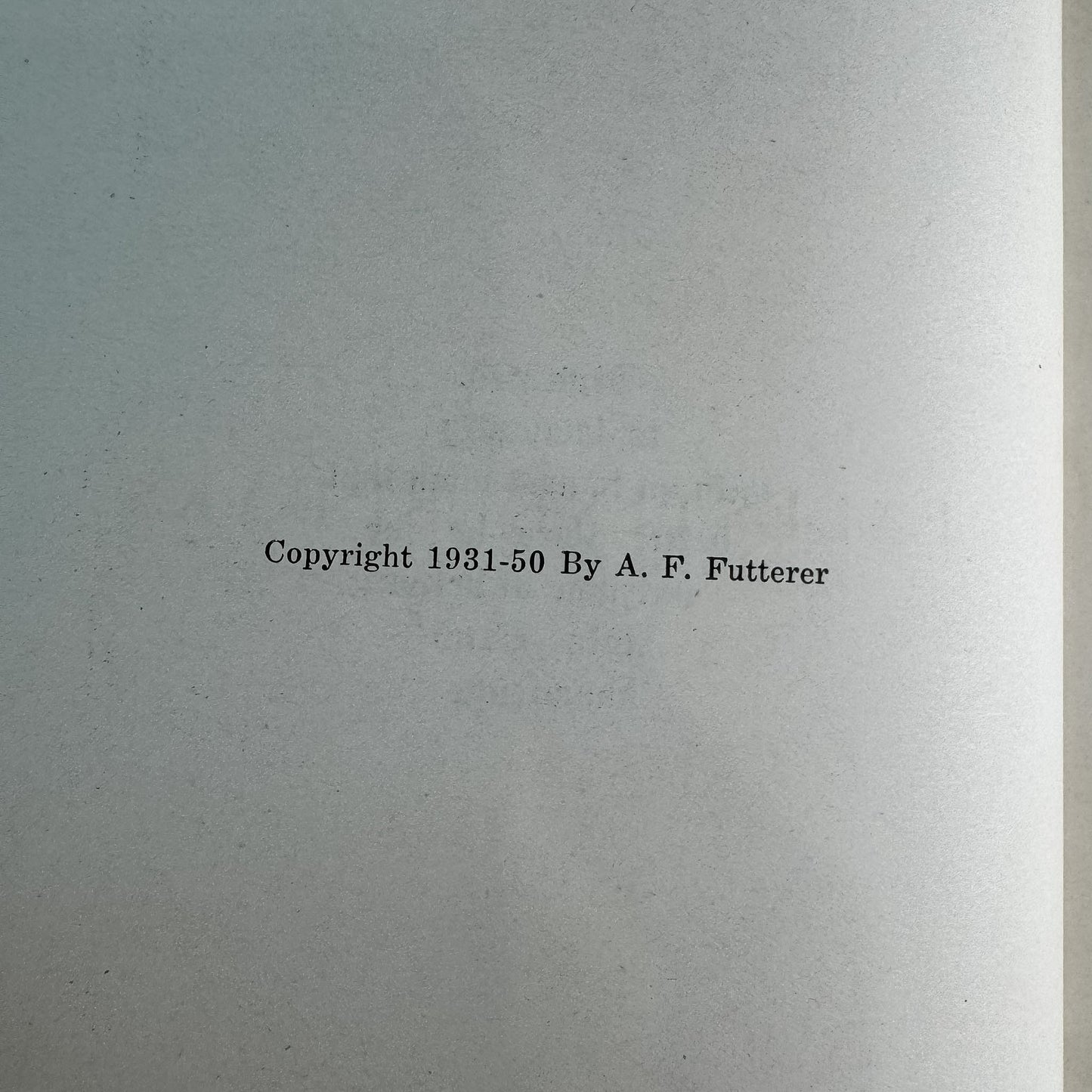 Palestine Speaks, A. F. Futterer, 1950 - Pretty Old Books