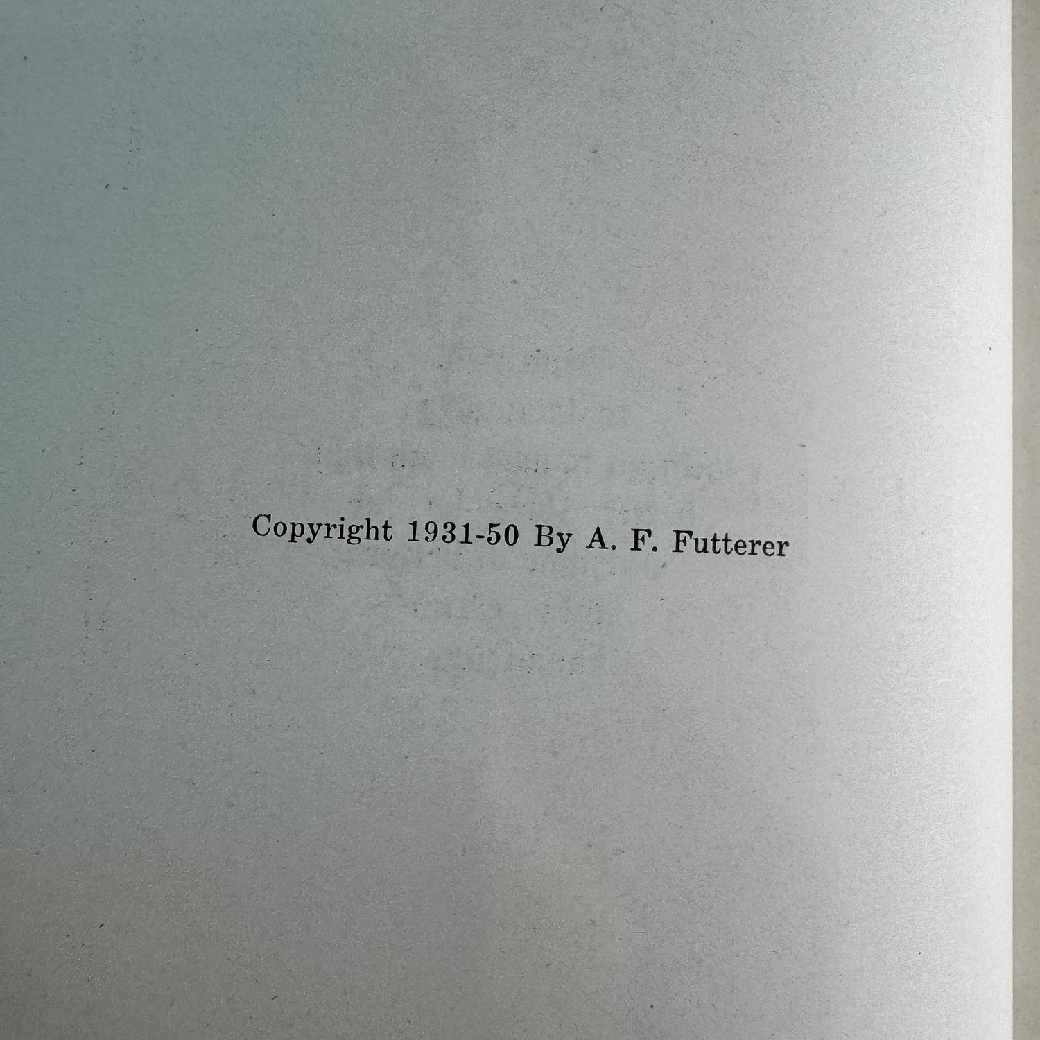 Palestine Speaks, A. F. Futterer, 1950 - Pretty Old Books