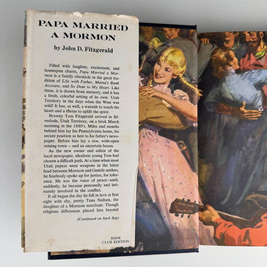Papa Married a Mormon, John D. Fitzgerald, 1955 - Pretty Old Books