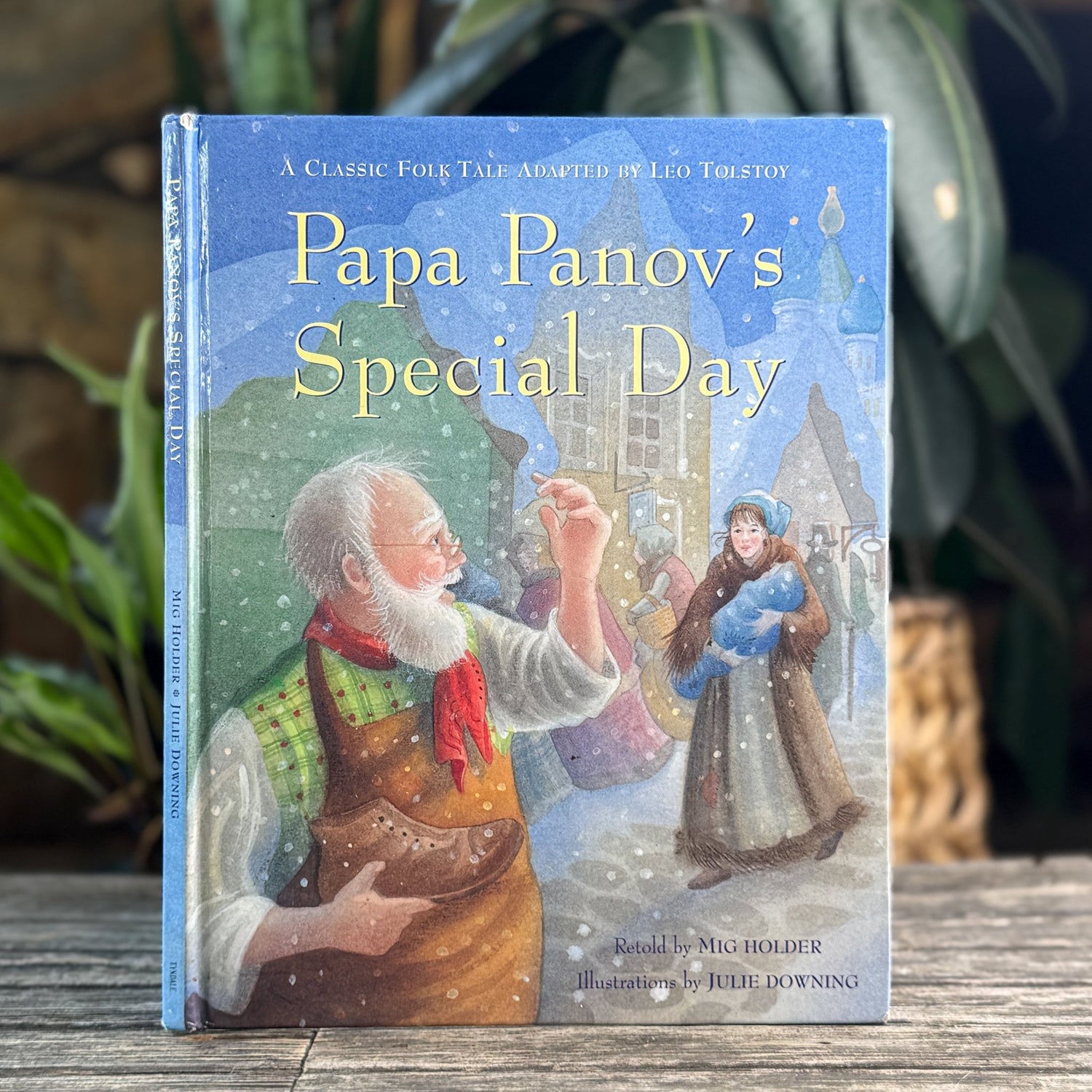 Papa Panov's Special Day, 2002, A Classic Folk Tale Adapted by Leo Tolstoy - Pretty Old Books